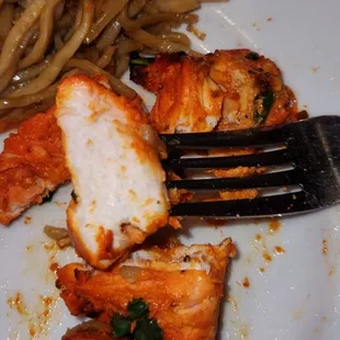 Tandoori Chicken Is Tender And Juicy.