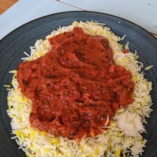 Lamb &quot;Tikka masala&quot;