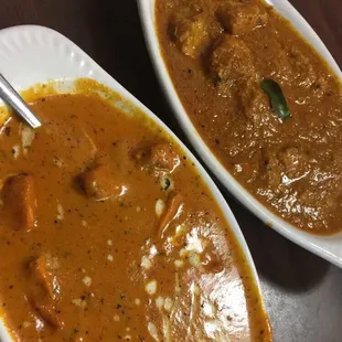 Chicken tikka masala and the Kerala chicken
