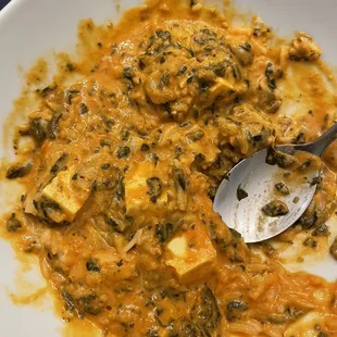Saag paneer