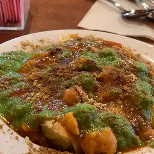 Samosa chaat
