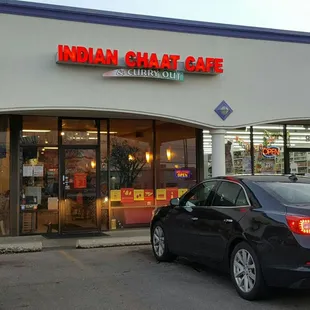 Storefront for Indian Chaat Cafe