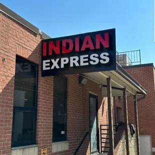 the front of the indian express