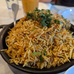 Lamb biryani