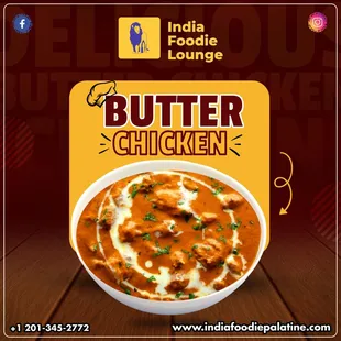 a bowl of butter chicken