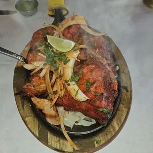 Sizzling Tandoori Chicken