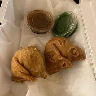 1. Vegetable Samosa