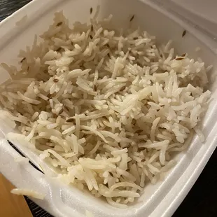 1. Steamed Rice