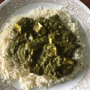 Saag paneer