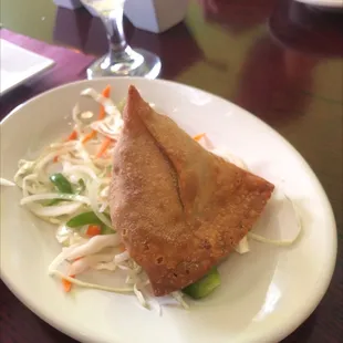 Big veggie samosa!!