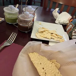 Papadam. Served w meal