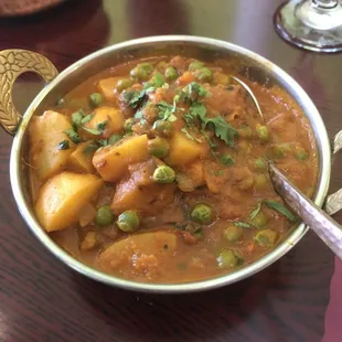 My Aloo Matar!! Yum yum