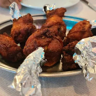 Chicken Lollipop 6pc. (Non-vegetarian appetizer)