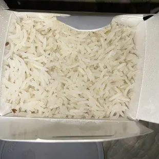 Complimentary rice