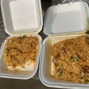63. Chicken Biryani 64. Lamb Biryani