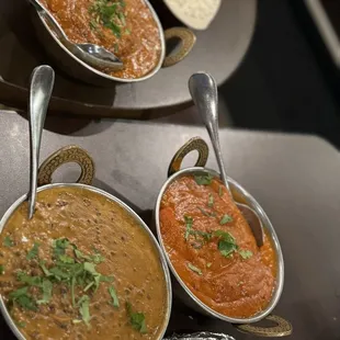 Chicken Tikka Masala Dal Makhani Chicken Korma