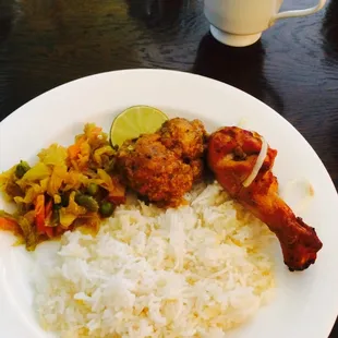 My buffet plate they have great prices for their buffet which is during lunch time everyday and it's only 10.95! Awesome deal!