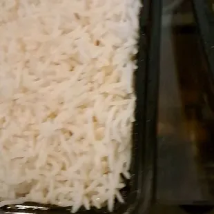 Rice, had good flavor just for plain rice.
