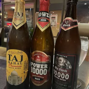 Beer (domestics also available)