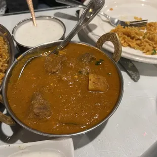 Lamb vindaloo
