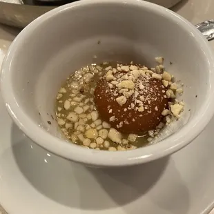 Gulab Juman for dessert!