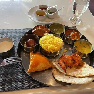 Chicken Thali