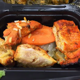 Raw chicken