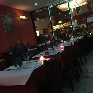 interior, sushi and sashimi