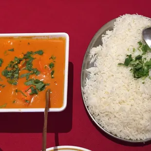 chicken tikka masala. delish!