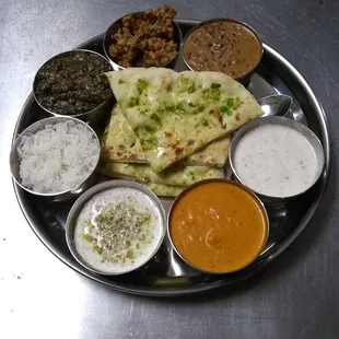 Vegetarian thali