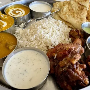 Non 87. Non-Vegetarian Thali