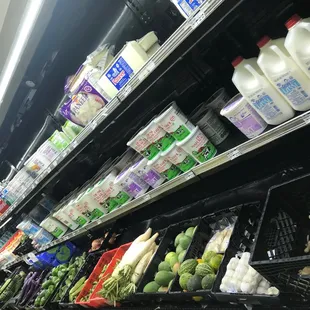 Fresh Vegetables and Milk Products