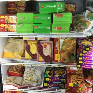 Frozen Food from various brands like Haldiram, Deep, Ashoka, Colonel Kabab, Nanak, Kawan, Amaan etc