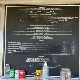 06.08.22 Frankie, Taco Chaat, and Curry menu