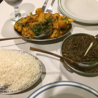 Saag Aloo