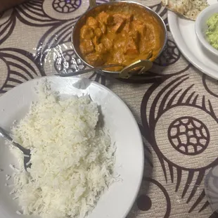 1. Chicken Tikka Masala Garlic Naan