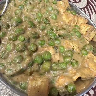 53. Matar Paneer