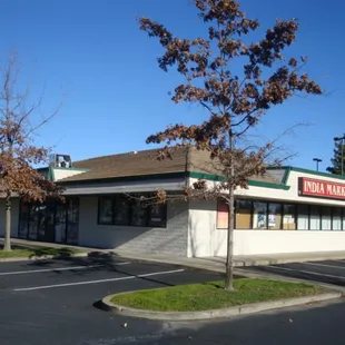 the outside of the store