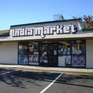 the front of the store