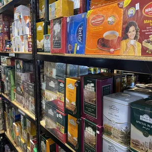 Teas. Right now there's many selection!