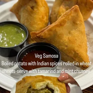 Vegetable Samosas
