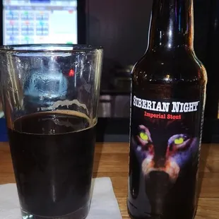 One Of My Favorites...  Siberian Night.  9% ABV.