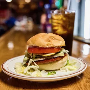 Fried Bologna Sandwich