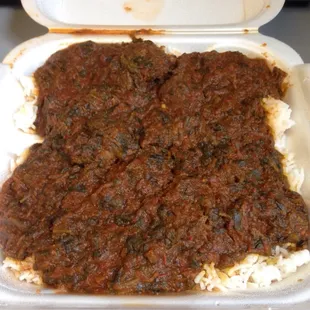 Lamb saag spicy 9
