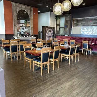 Indoor Seating.