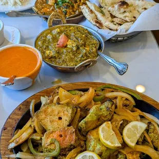 We came in hungry, can you tell?