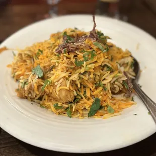 Chicken Biryani (no nuts or raisins)