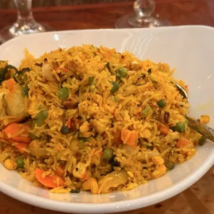 Seasonal Vegetatable Biryani