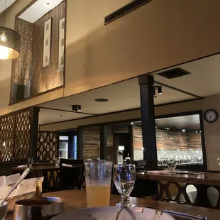 Our empty plates after dinner!! This place is so good!