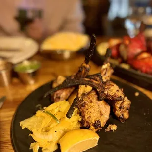 Tandoori lamb chops